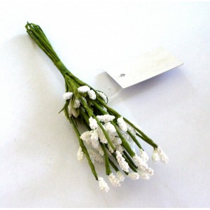 Flor Decorativos de Color Blanco - Astilbe